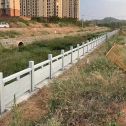  白麻河道栏杆效果展示图