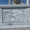  芝麻白大型照壁，屏风，影壁