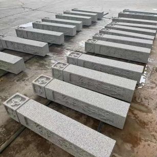  白麻方柱雕花防水