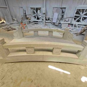  芝麻灰花岗岩异形加工-拱桥，石桥