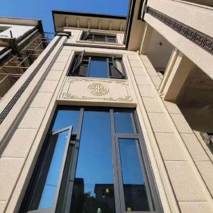  黄金麻荔枝面别墅外墙干挂效果展示