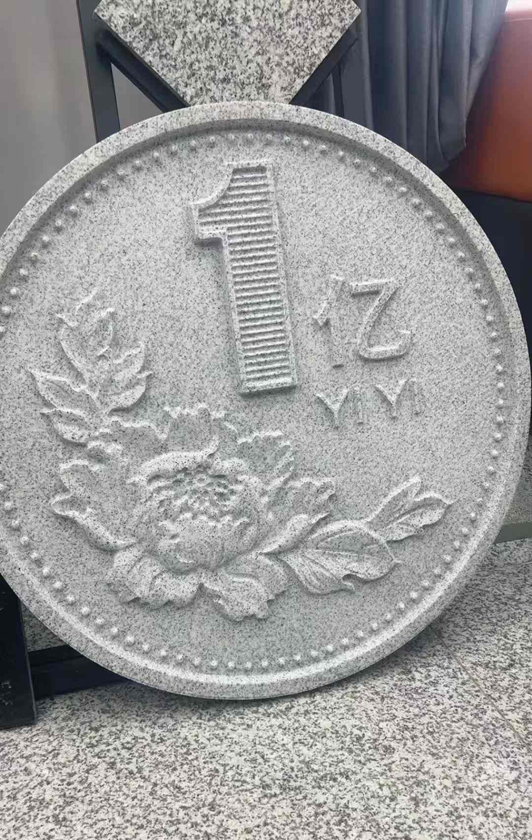  芝麻白异型加工雕刻